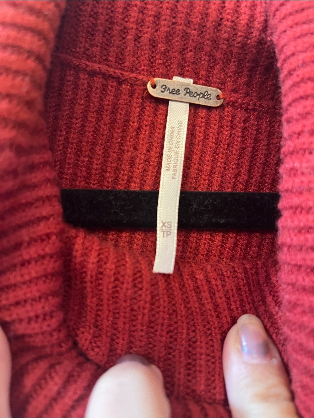 Free People oversized sweater - Picture 3 of 3